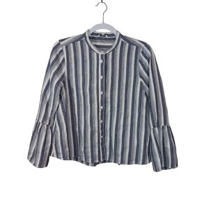 Lucky Brand Ladies Long Sleeve Button Front Top